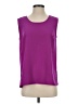 Caroline Rose 100% Polyester Purple Sleeveless Blouse Size XS - photo 1