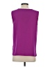 Caroline Rose 100% Polyester Purple Sleeveless Blouse Size XS - photo 2