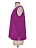 Caroline Rose 100% Polyester Purple Sleeveless Blouse Size XS - photo 5