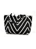Nordstrom Rack 100% Polyester Chevron-herringbone Black Tote One size - photo 1