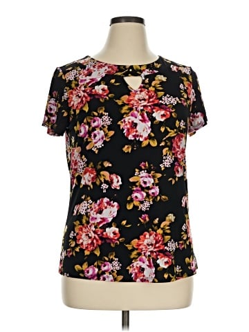 Diana Belle Short Sleeve Blouse (view 1)