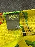 Taylor 100% Polyester Tropical Yellow Cocktail Dress Size 10 - photo 7