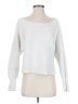 Intermix White Pullover Sweater Size S - photo 1