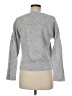 Lucky Brand Chevron-herringbone Gray Pullover Sweater Size M - photo 2
