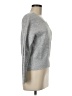 Lucky Brand Chevron-herringbone Gray Pullover Sweater Size M - photo 4