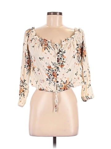 Altar'd State 3/4 Sleeve Blouse (view 1)