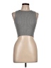 Zara Gray Sleeveless Top Size L - photo 1