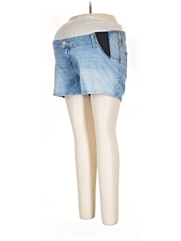 Isabel Maternity Denim Shorts (view 1)