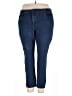 Faded Glory Solid Blue Jeans Size 26 (petite) - photo 1