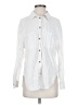 H&M 100% Cotton White Long Sleeve Button-Down Shirt Size S - photo 1