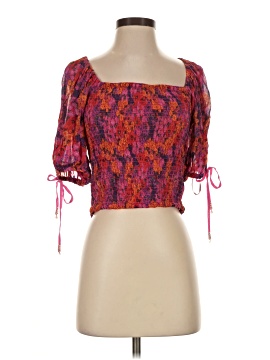 Free People 3/4 Sleeve Blouse