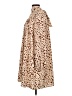 Shein 100% Polyester Animal Print Brown Casual Dress Size L - photo 5
