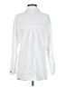 H&M 100% Cotton White Long Sleeve Button-Down Shirt Size S - photo 2
