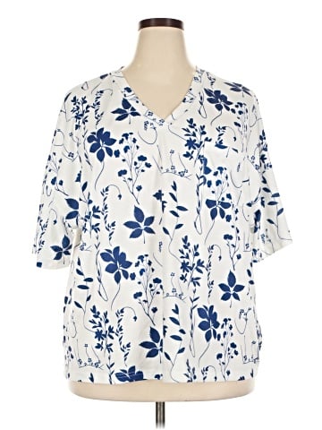Emery Rose Short Sleeve Blouse (view 1)