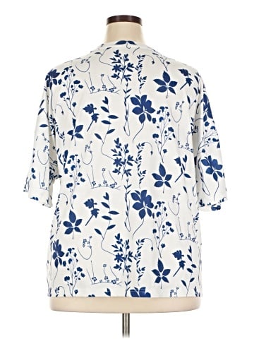Emery Rose Short Sleeve Blouse (view 2)