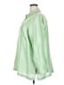 Assorted Brands 100% Silk Solid Green 3/4 Sleeve Silk Top Size 2X - photo 5
