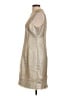 Elie Tahari Metallic Tweed Gold Silver Cocktail Dress Size 12 - photo 5