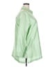 Assorted Brands 100% Silk Solid Green 3/4 Sleeve Silk Top Size 2X - photo 4
