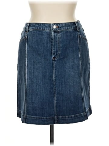 Talbots Denim Skirt (view 1)