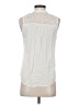 Mine 100% Rayon White Sleeveless Blouse Size S - photo 2