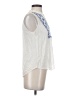 Mine 100% Rayon White Sleeveless Blouse Size S - photo 4