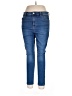 American Eagle Outfitters Solid Blue Jeans Size 16 - photo 1