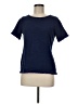 Sara Campbell Blue Short Sleeve Top Size M - photo 1