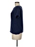 Sara Campbell Blue Short Sleeve Top Size M - photo 5