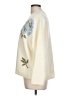 Ted Baker London Floral Ivory Pullover Sweater Size L - photo 5