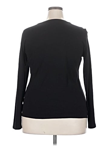 Liz Claiborne Long Sleeve T-Shirt (view 2)