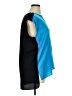 Milano 100% Polyester Blue Sleeveless Blouse Size XL - photo 4