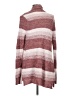 Fresh 100% Acrylic Plaid Burgundy Cardigan Size S - photo 2