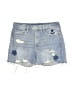 Old Navy Stars Blue Denim Shorts Size 8 - photo 1