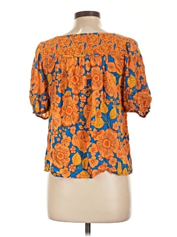 Rose + Olive Short Sleeve Blouse (view 2)