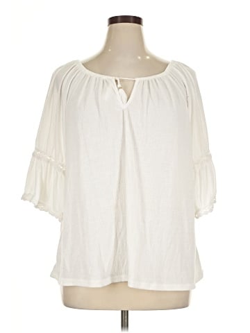 Old Navy 3/4 Sleeve Blouse (view 1)