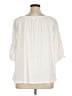 Old Navy Ivory 3/4 Sleeve Blouse Size XL - photo 2