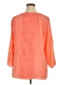 Valerie Stevens Orange 3/4 Sleeve Blouse Size XL - photo 2