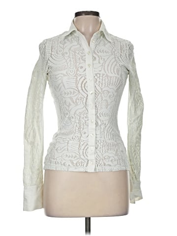 Anne Fontaine Long Sleeve Blouse (view 1)