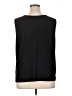 IMAN Black Sleeveless T-Shirt Size 1X - photo 2