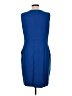 Nine West Color Block Blue Cocktail Dress Size L (estimated) - photo 2