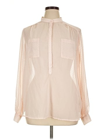 Dalia Collection Long Sleeve Blouse (view 1)