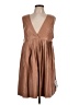 ASOS Design 100% Polyurethane Brown Casual Dress Size 12 - photo 1