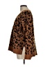 Knox Rose 100% Recycled Polyester Animal Print Brown Pullover Sweater Size L - photo 5