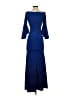 Lyaner Blue Cocktail Dress Size XS - photo 2