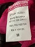 Love J 100% Polyester Pink Long Sleeve Top Size M - photo 8