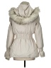 Buffalo 100% Polyester Ivory Snow Jacket Size S - photo 2