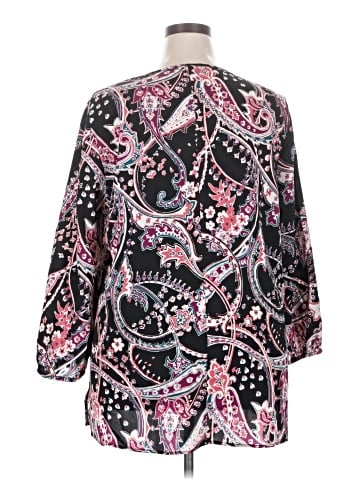 Lane Bryant Outlet 3/4 Sleeve Blouse (view 2)