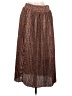 Numph 100% Polyester Animal Print Brown Formal Skirt Size M - photo 2