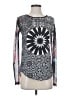Desigual Silver Long Sleeve Top Size XS - photo 1