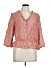 Sam Edelman Orange 3/4 Sleeve Blouse Size L - photo 1